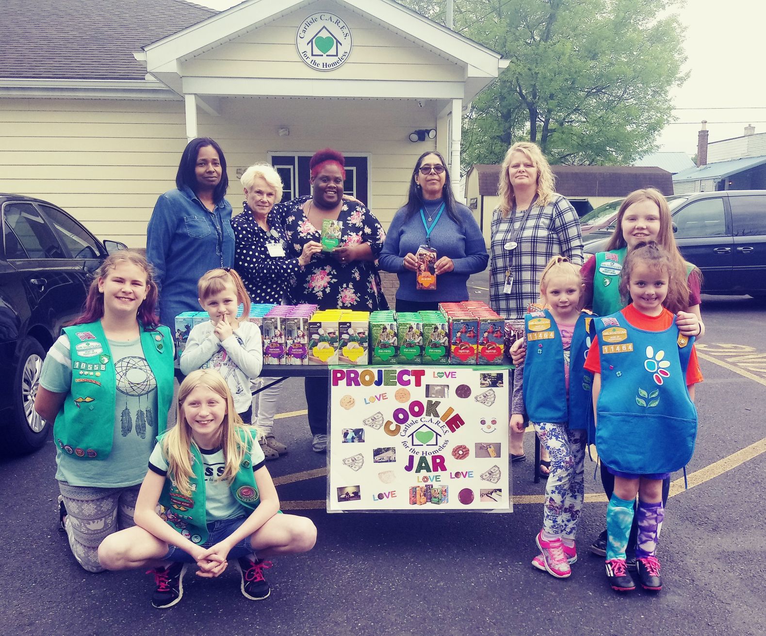 Girl Scout Cookie donations